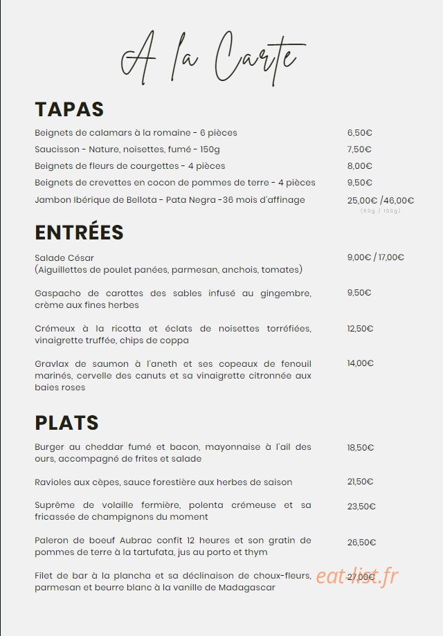 La Baraque d'Olivier — carte page 3