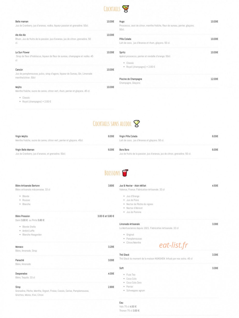 Maison Bastien — carte page 1