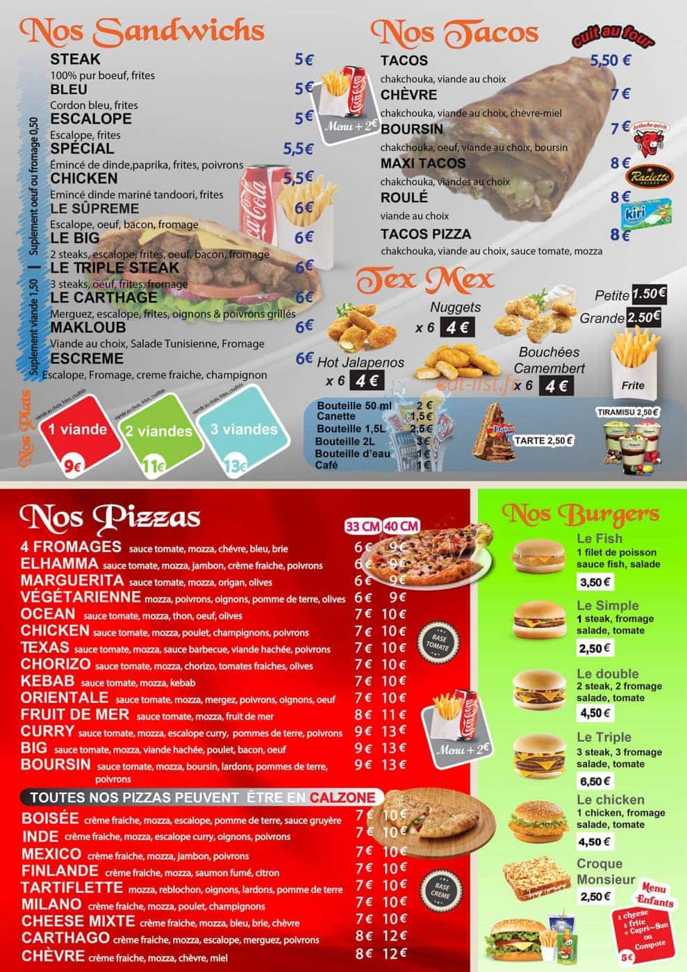 Big skewers — carte page 3