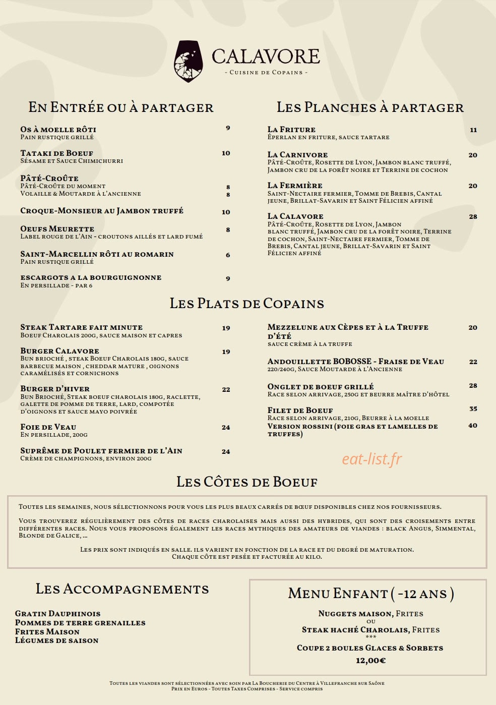 Calavore — carte page 1