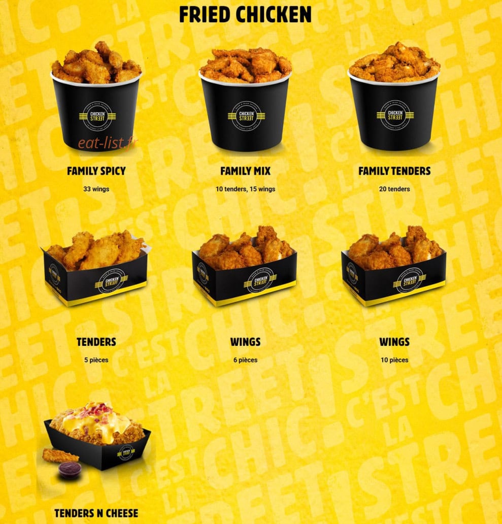 Chicken Street — carte page 2