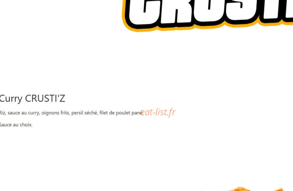 Crusti’Z — carte page 4