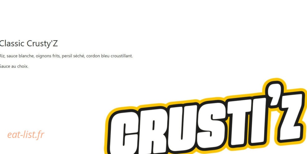 Crusti’Z — carte page 1