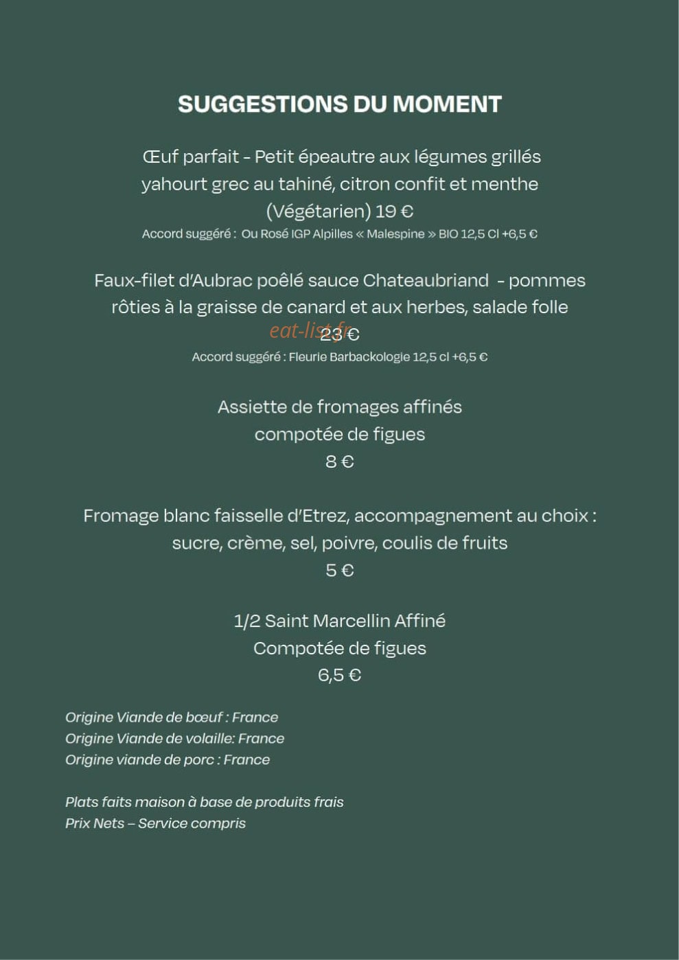 L'invitation — carte page 1