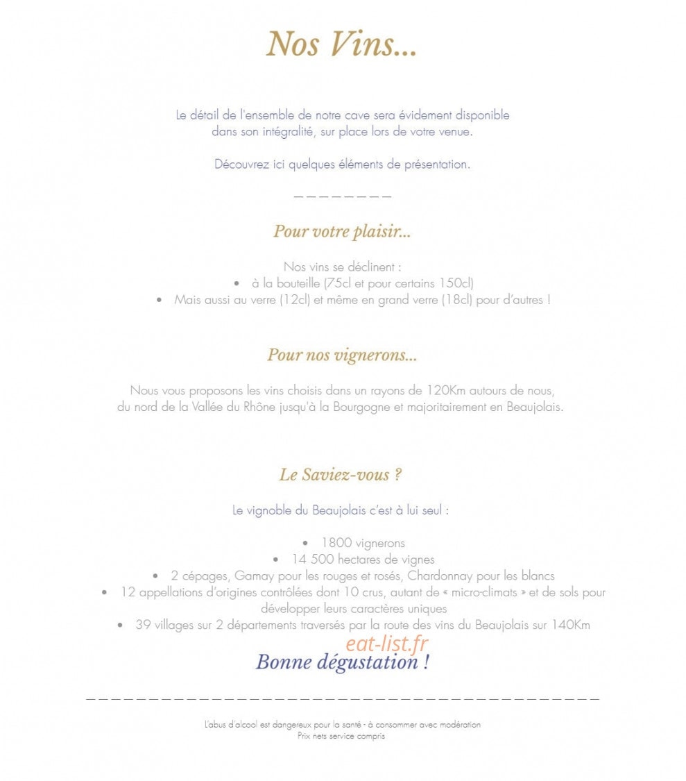 Le Bistronome — carte page 7