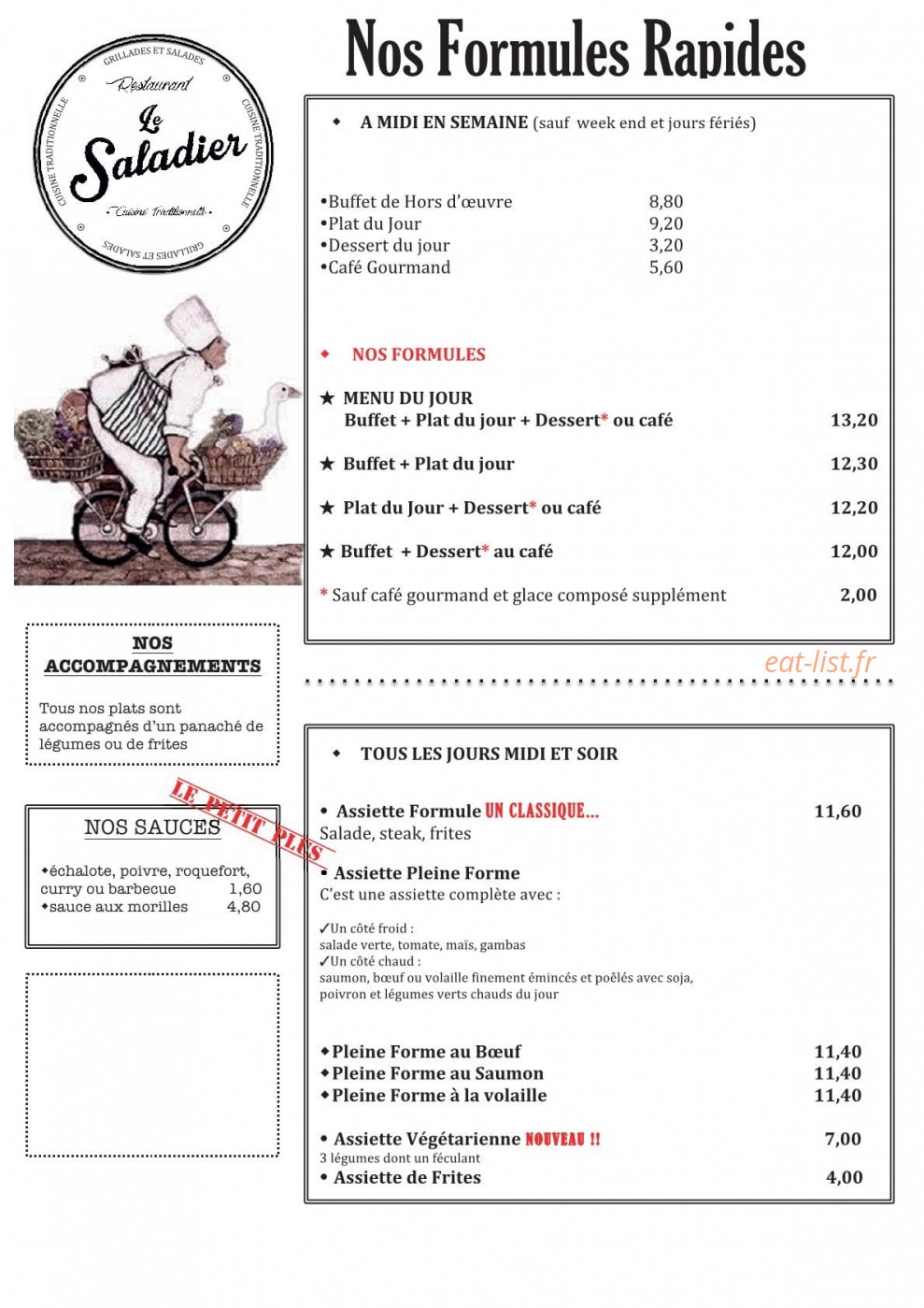 Le Saladier — carte page 4