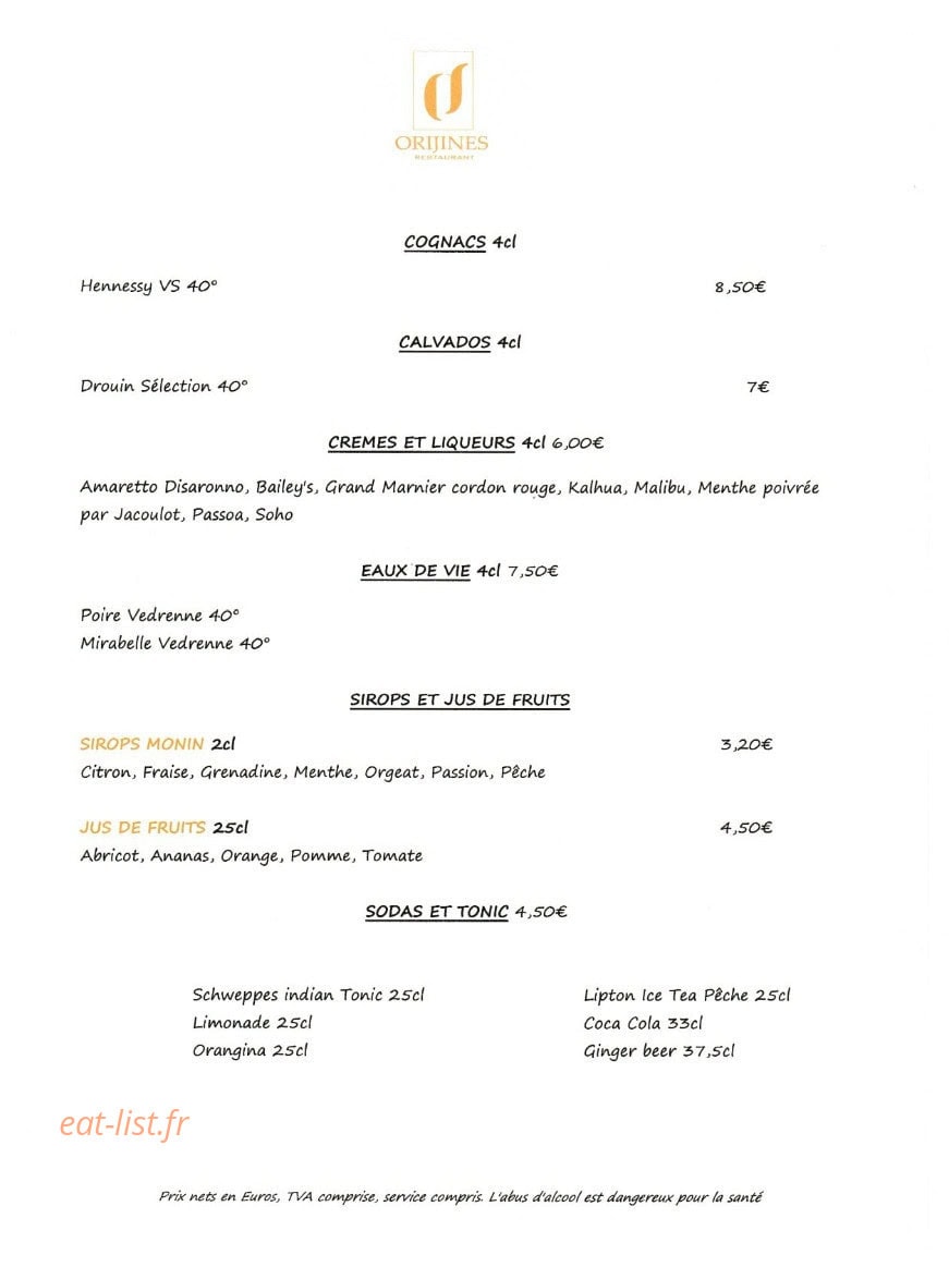 OriJines — carte page 5