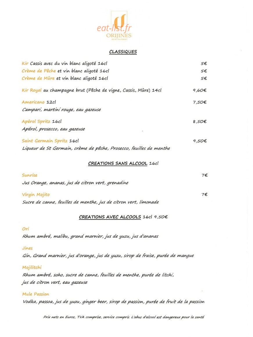 OriJines — carte page 3