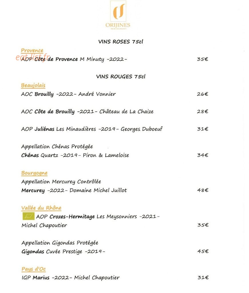 OriJines — carte page 8