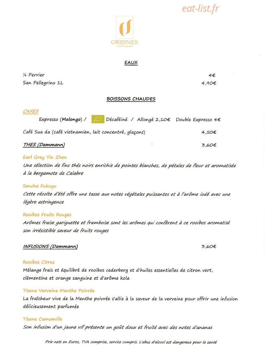 OriJines — carte page 6