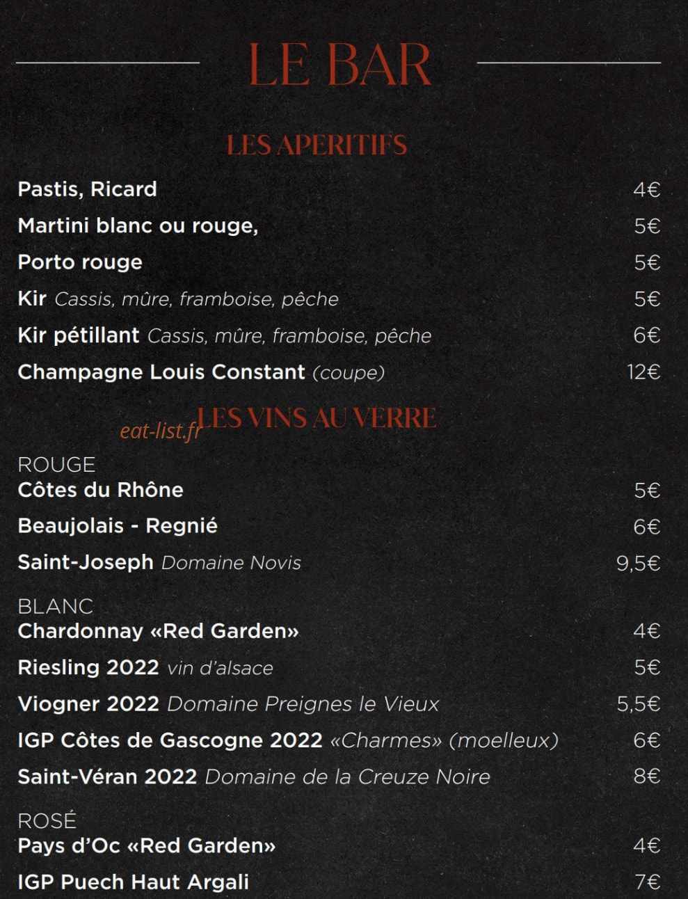 Red Garden — carte page 3