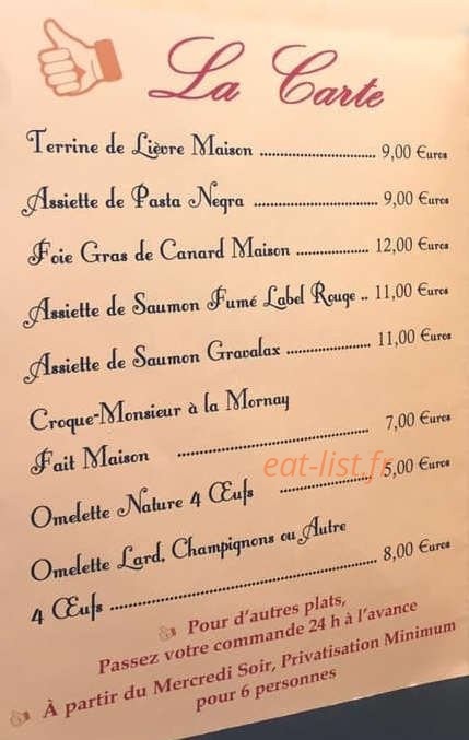Sur le pouce — carte page 2