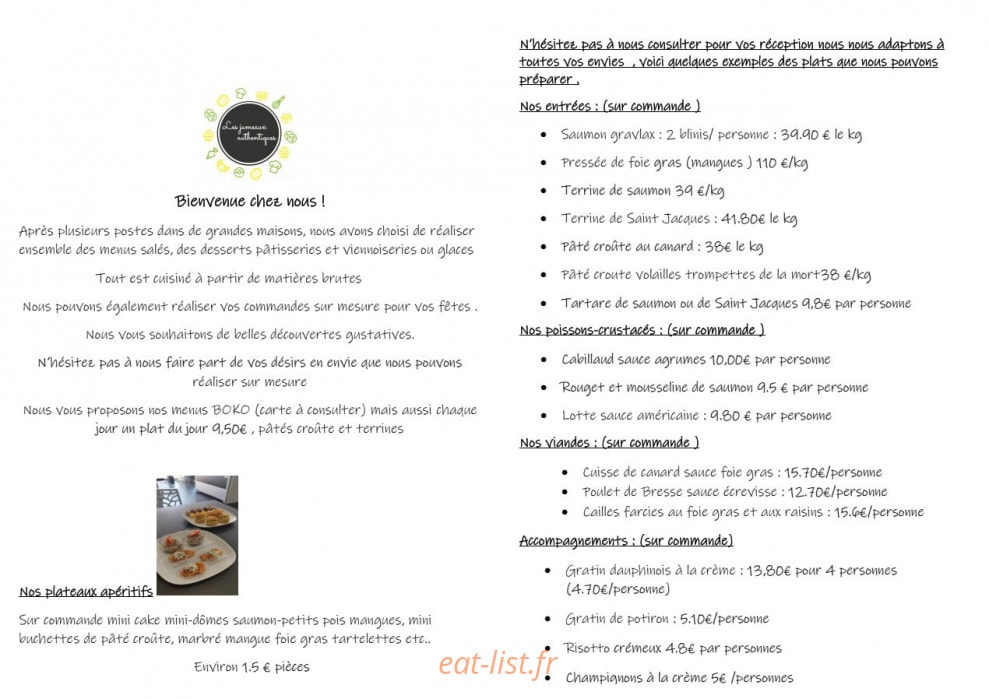 Les Jumeaux Authentiques — carte page 7