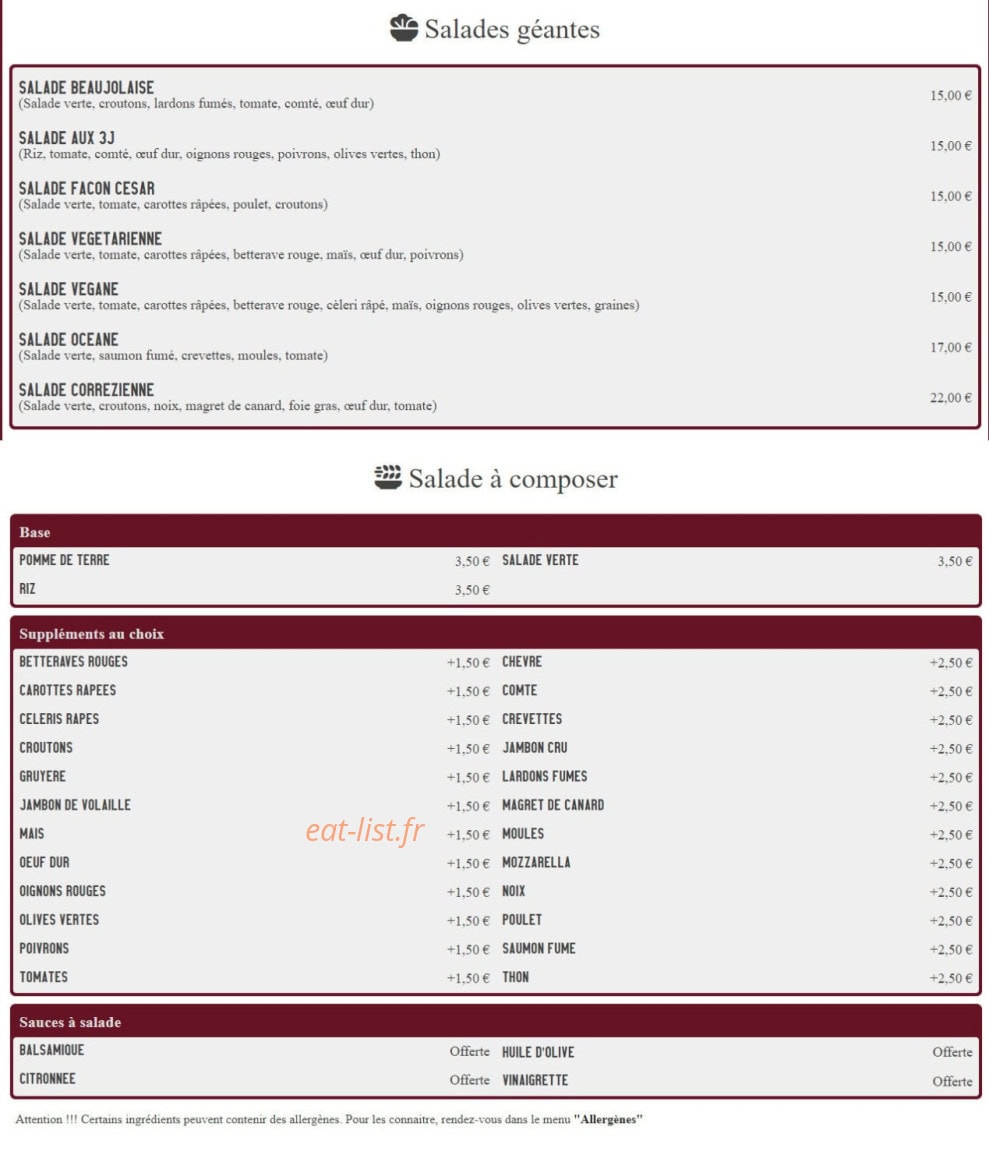 Aux 3 J — carte page 2