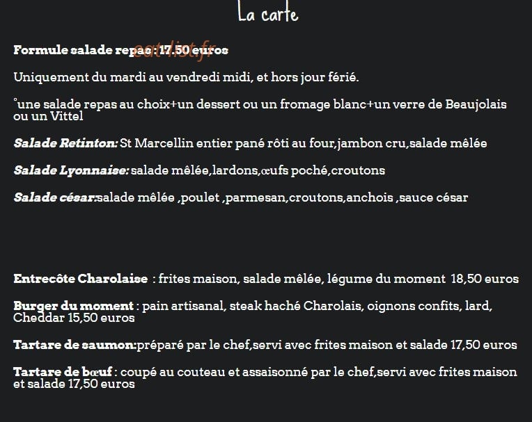 Le retinton — carte page 4