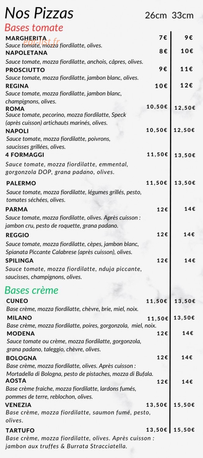 La Stazione — carte page 1
