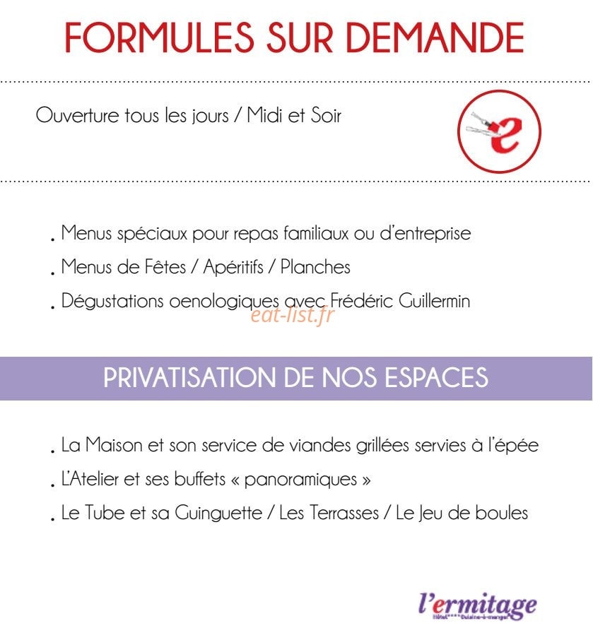 L'Ermitage — carte page 9