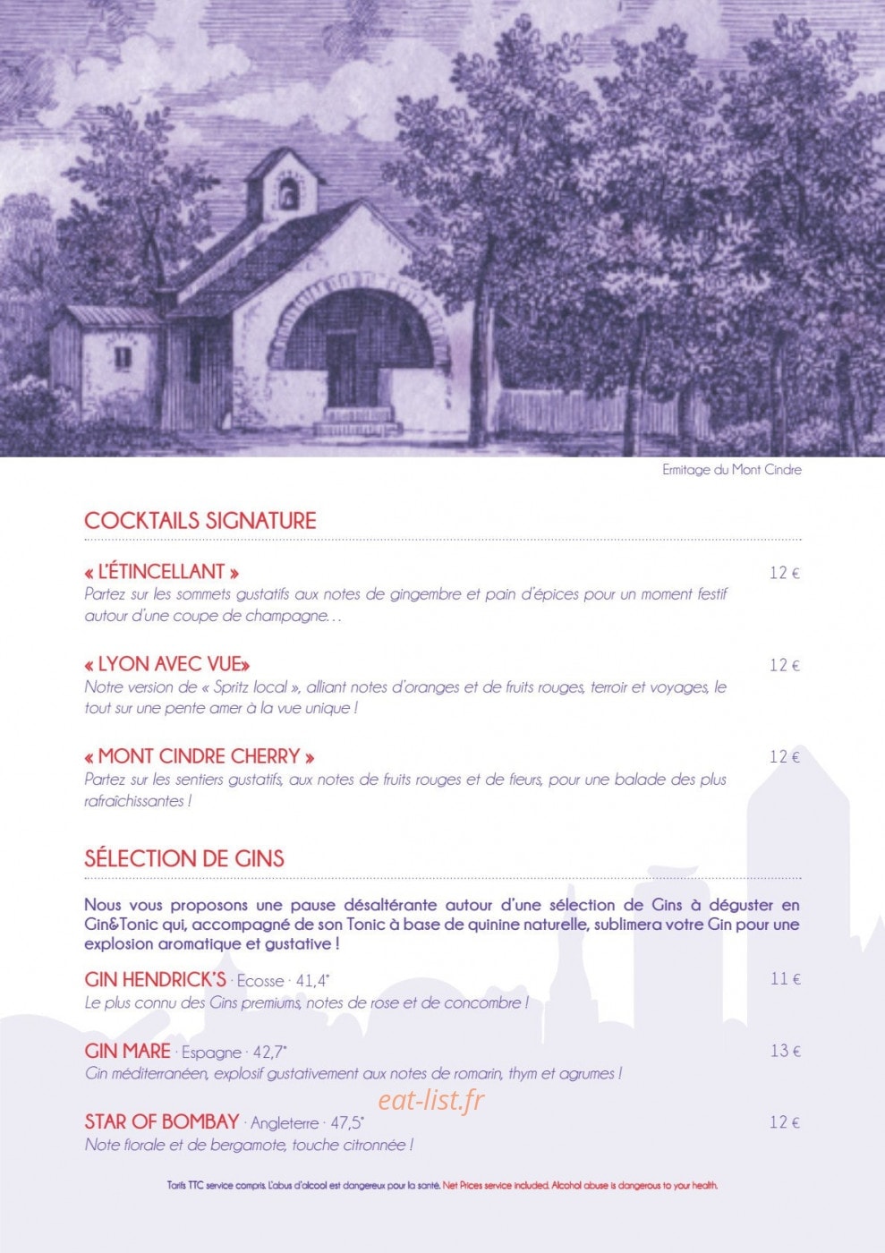 L'Ermitage — carte page 6