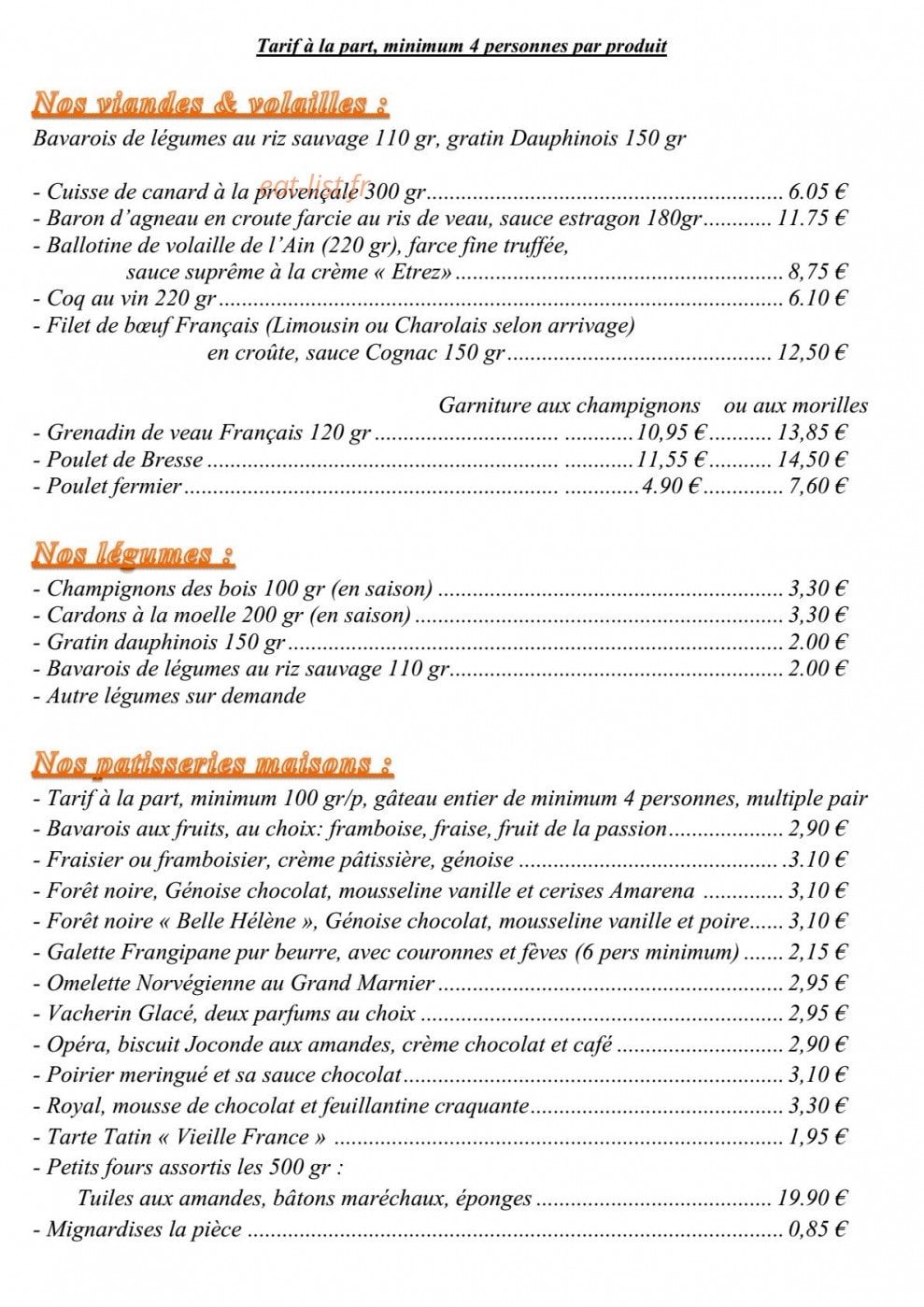 Château des Loges — carte page 2