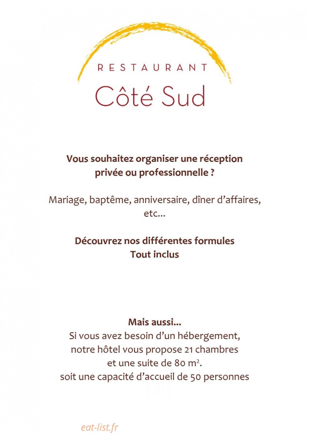 Côté Sud — carte page 7