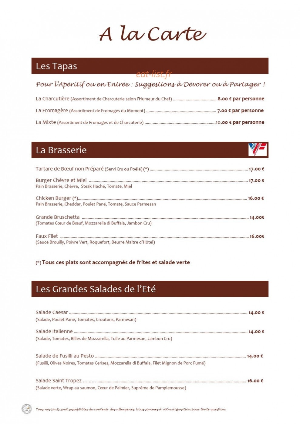 Côté Sud — carte page 4