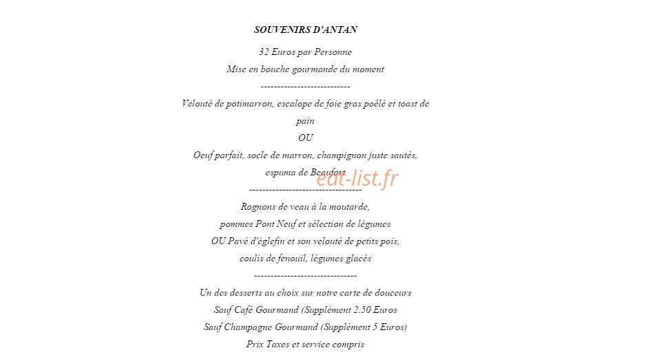 Le Jardin Gourmand — carte page 3