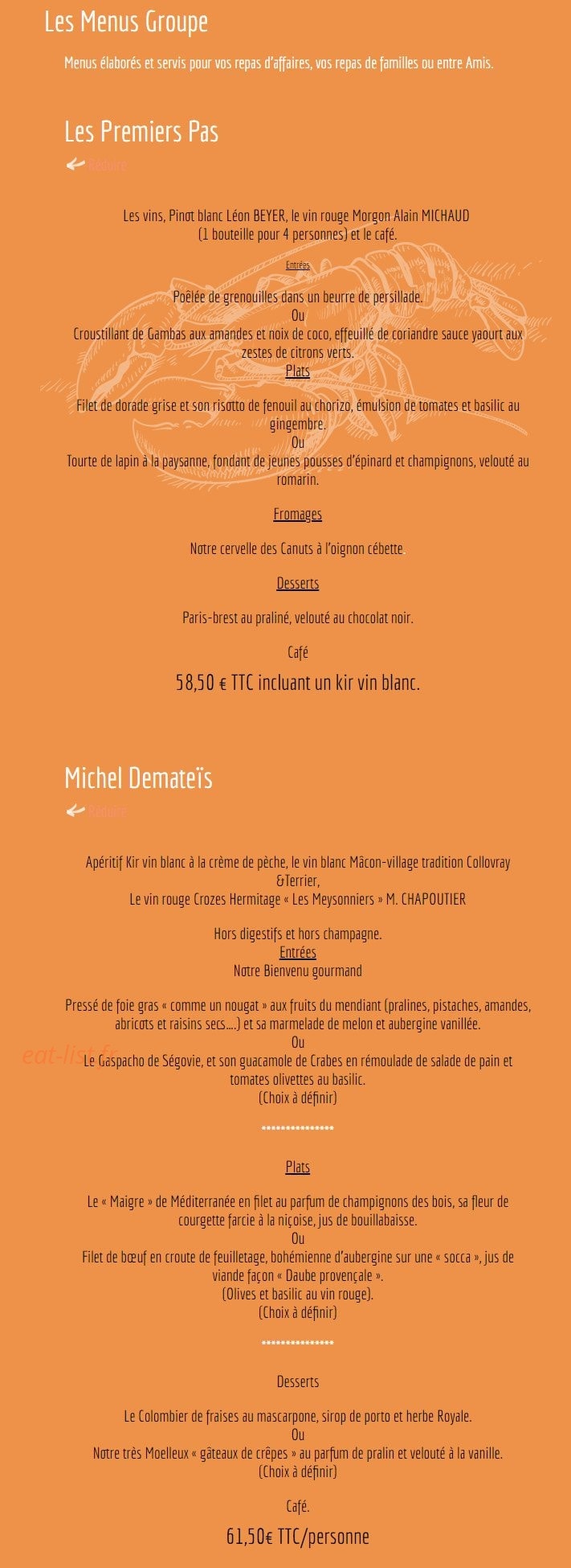 Au Colombier — carte page 5