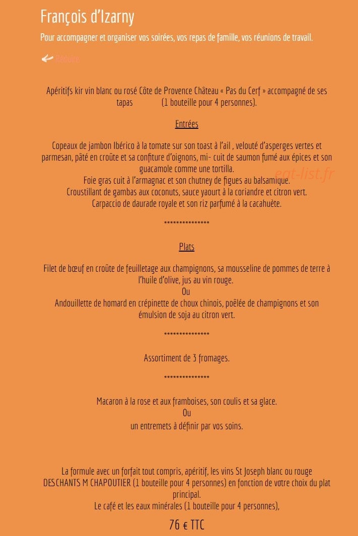 Au Colombier — carte page 7