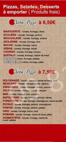 Instant Pizza — carte page 6