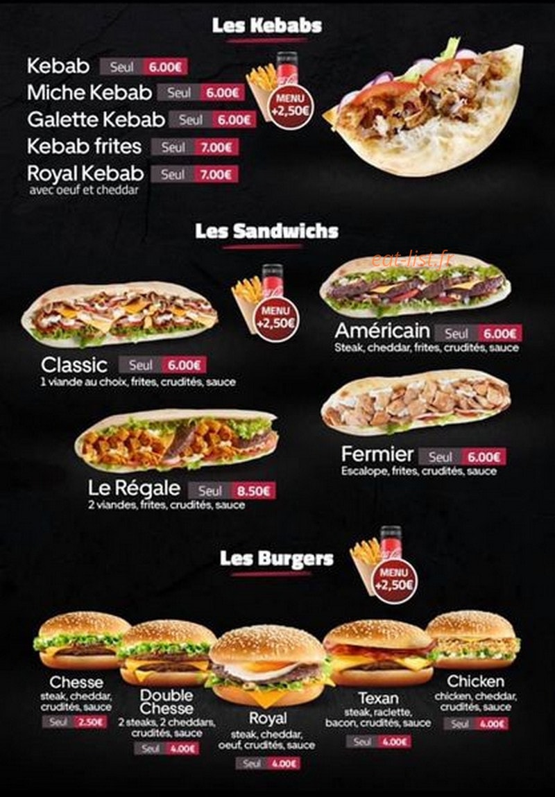 Le Magnifique — carte page 2