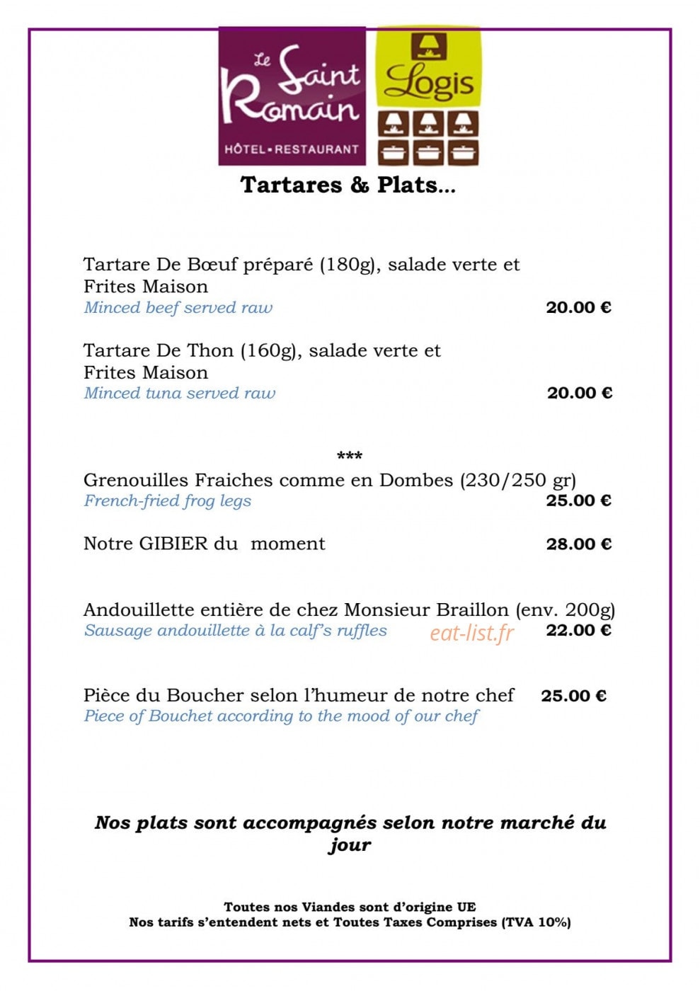 Saint Romain — carte page 6
