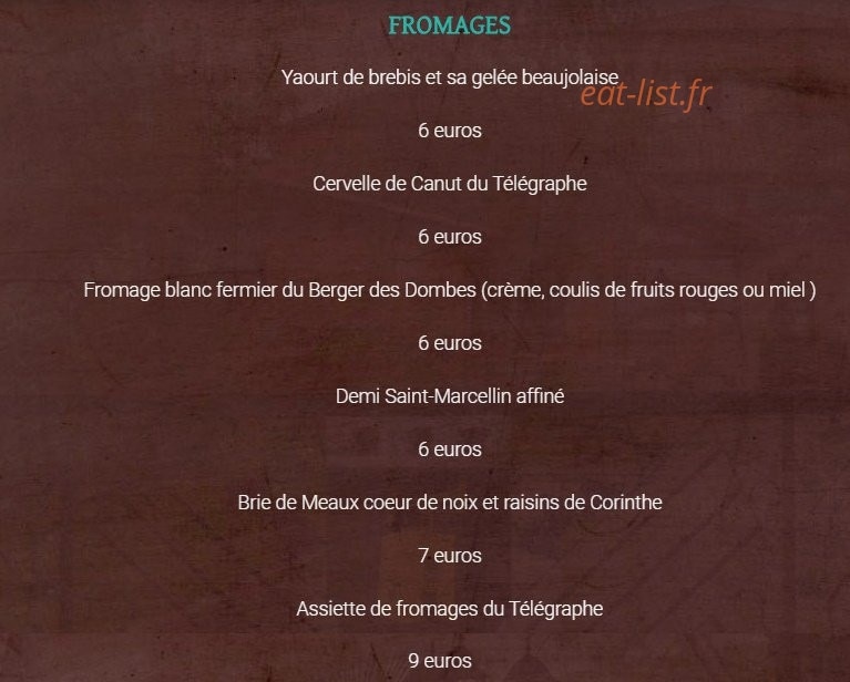 Le Télégraphe — carte page 3