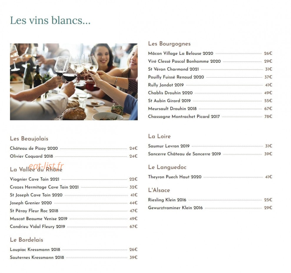 Les Terrasses de Pommiers — carte page 8