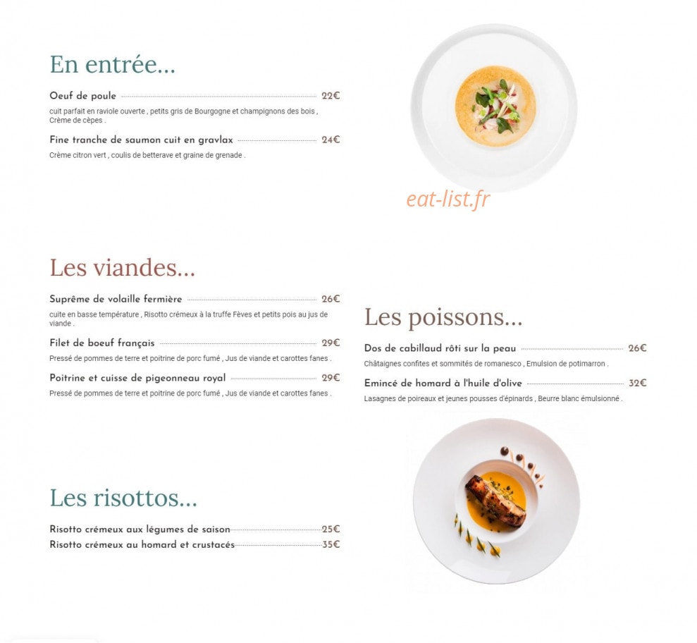 Les Terrasses de Pommiers — carte page 5