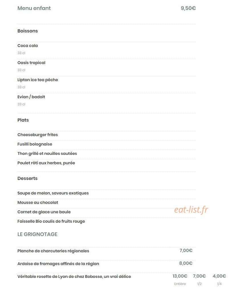 Gourmet Bron Restaurant & Bar — carte page 4