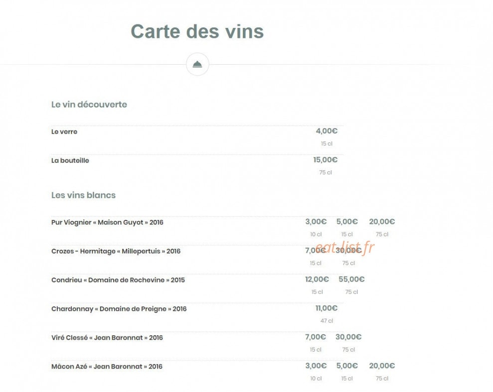 Gourmet Bron Restaurant & Bar — carte page 12