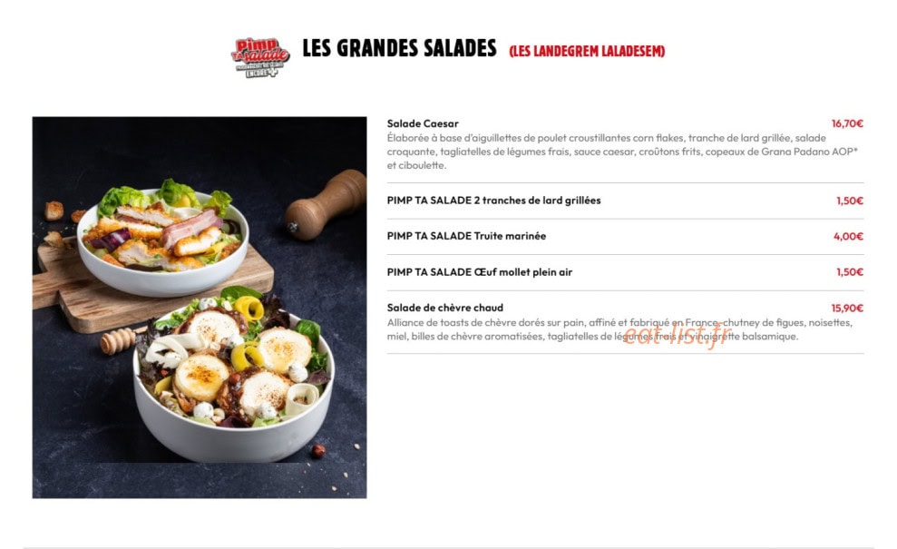 La Boucherie — carte page 3