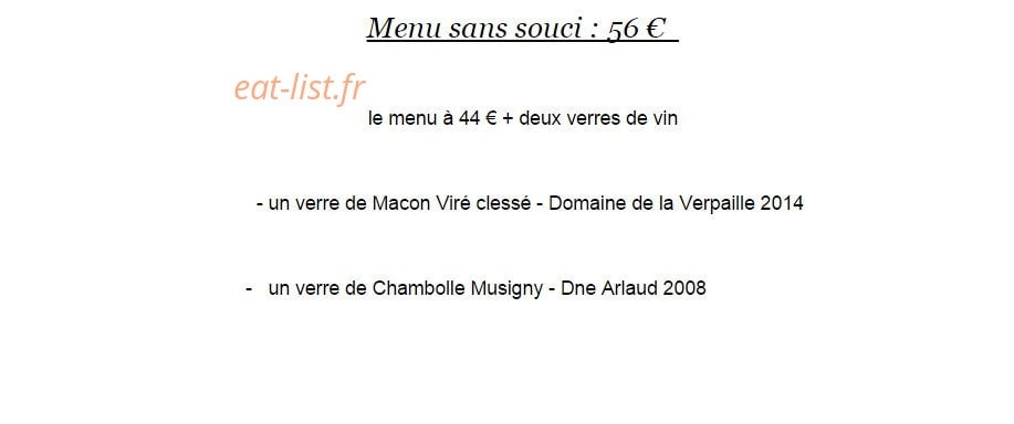 La Table de Guy — carte page 3
