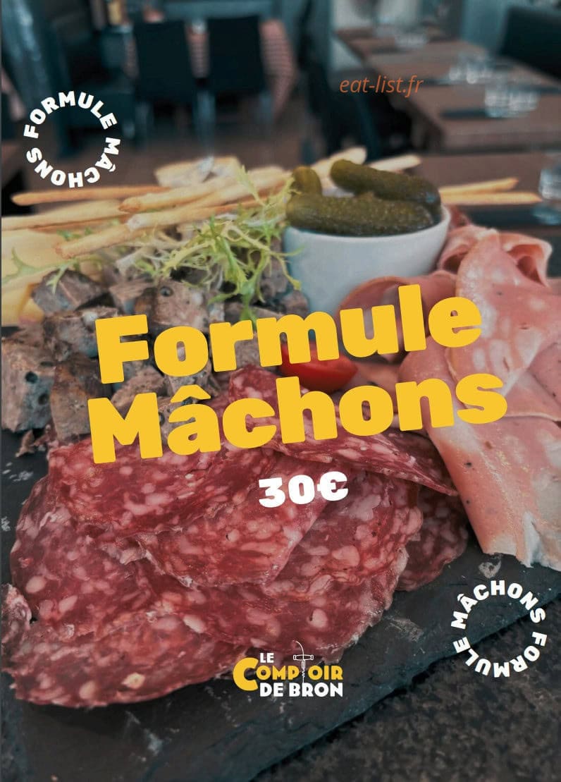 Le Comptoir de Bron — carte page 2