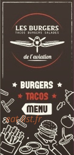Les Burgers de l'aviation — carte page 1