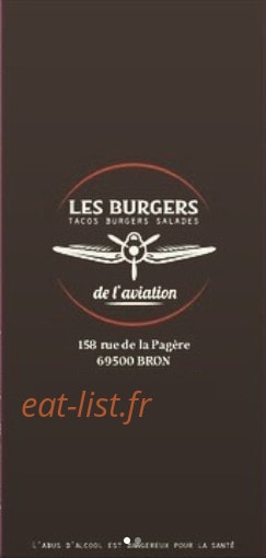 Les Burgers de l'aviation — carte page 2