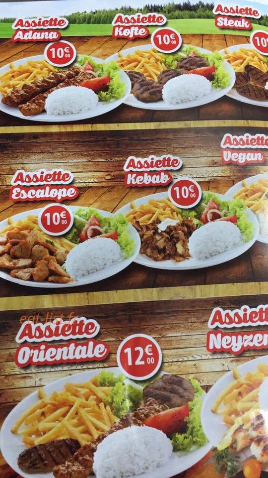 Snack restaurant Neyzen — carte page 2
