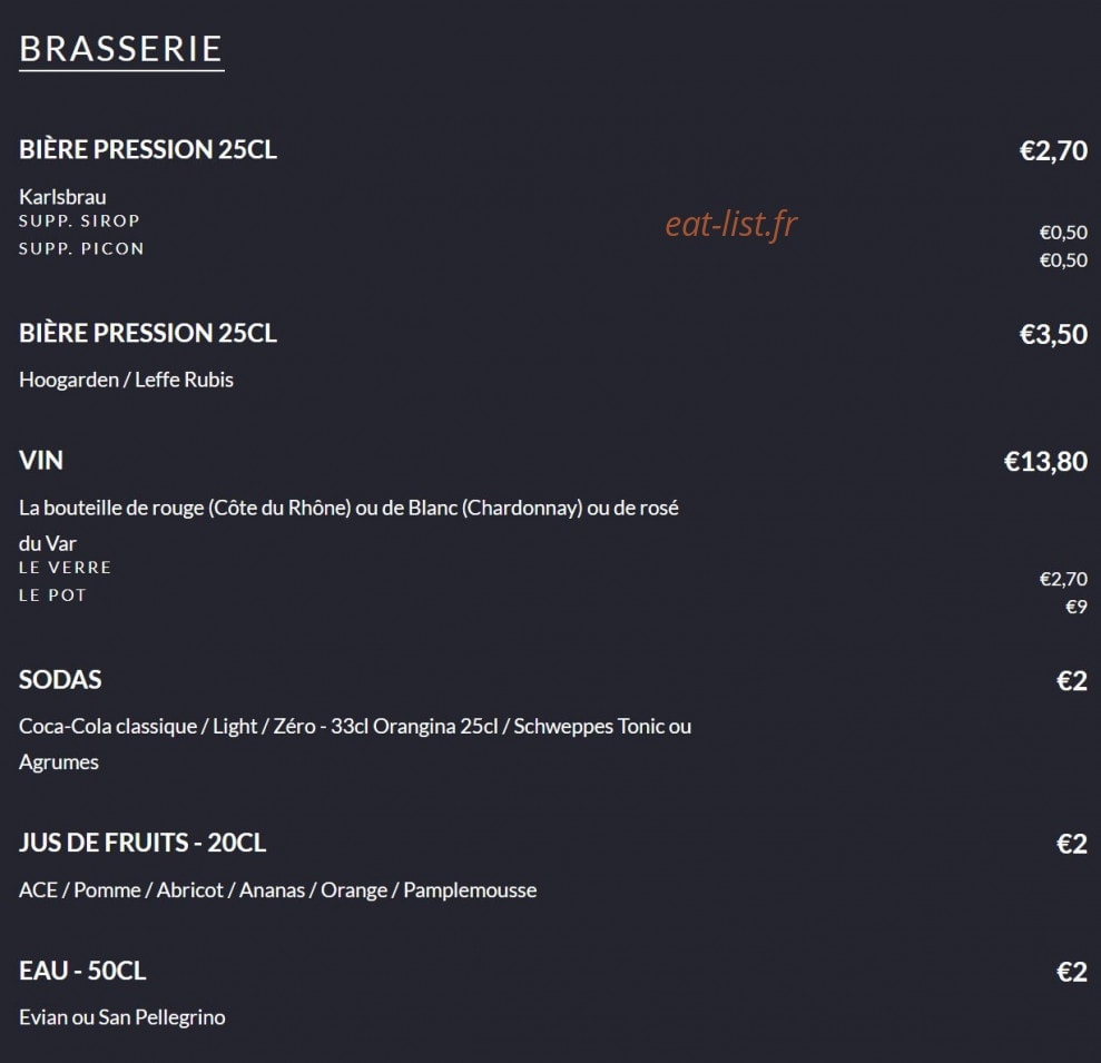 Soul Food Café — carte page 5