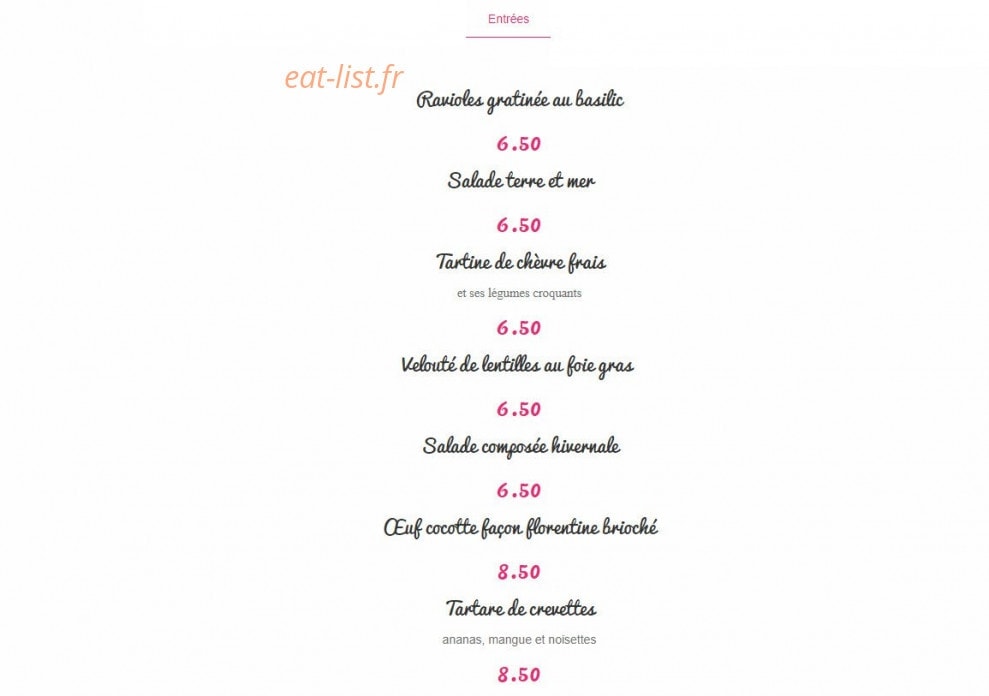 Les doigts framboises — carte page 4