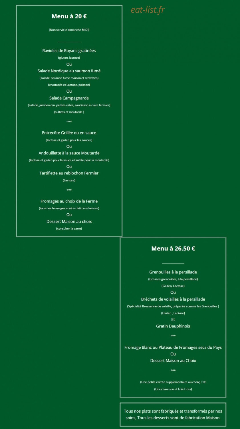 Les Touristes — carte page 3