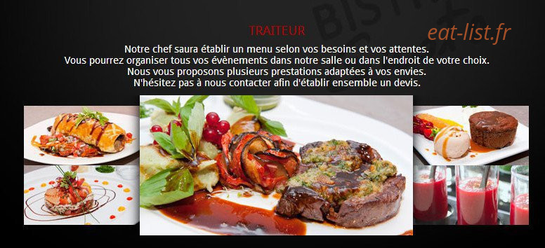 Bistro Gusto — carte page 6