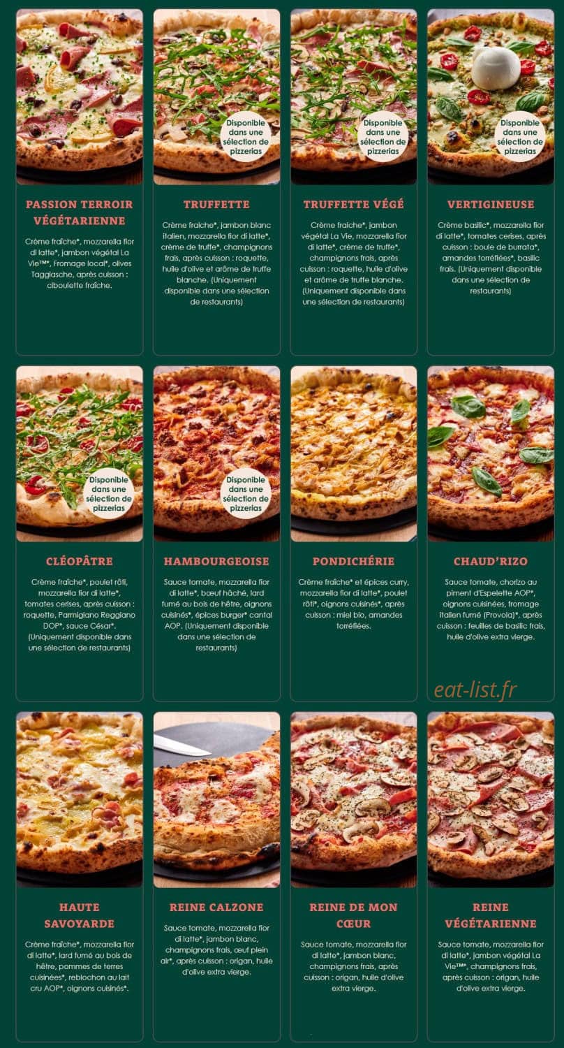 Pizza Cosy — carte page 2