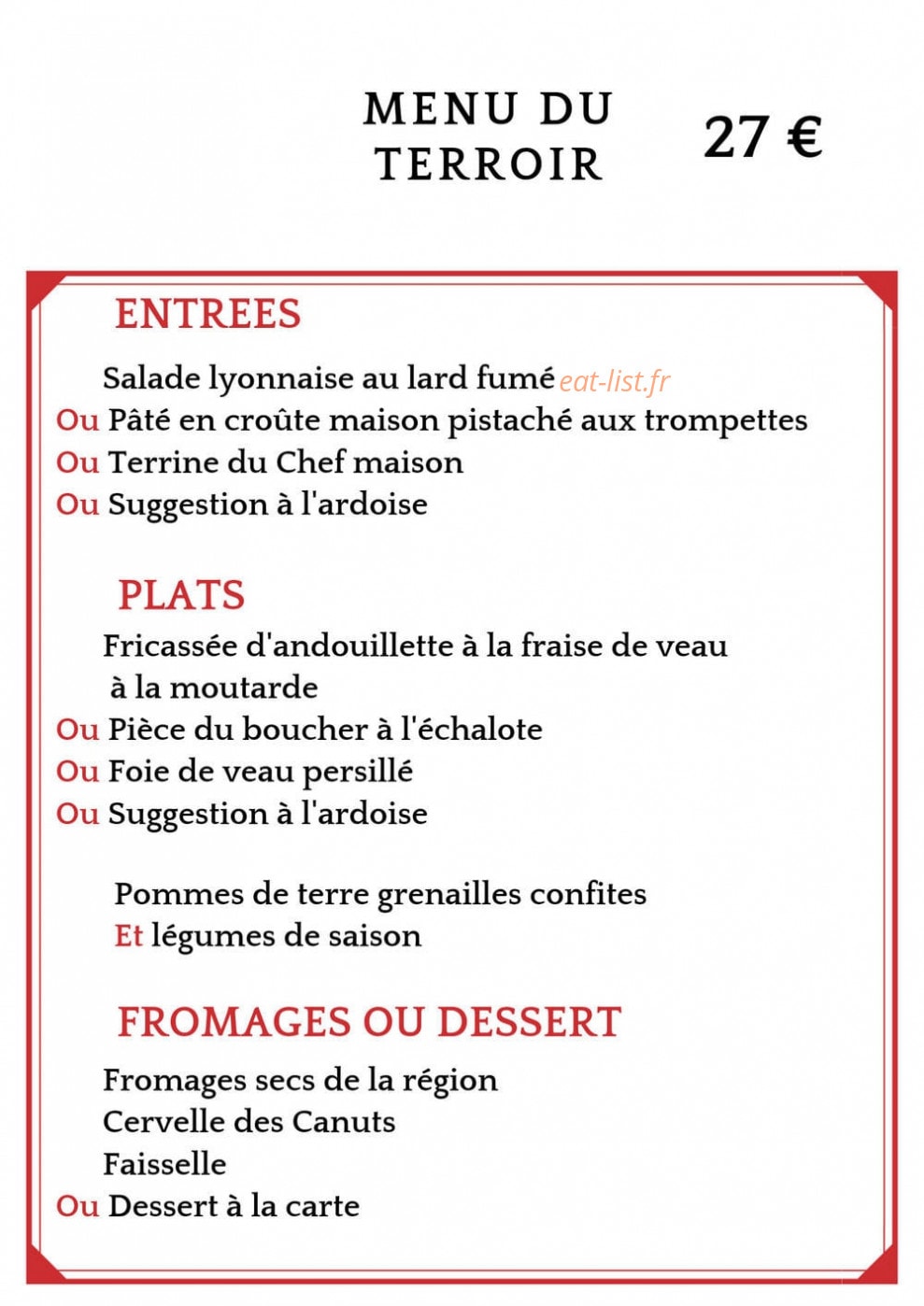 Des Gens Bons — carte page 3