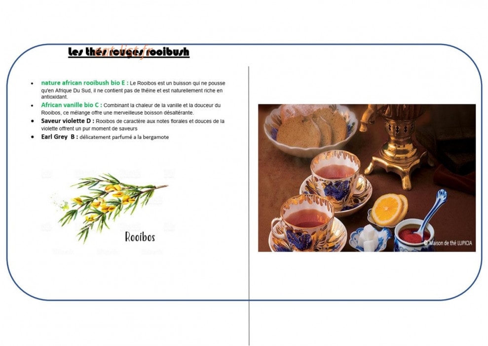L'Heure du goût-thé — carte page 6