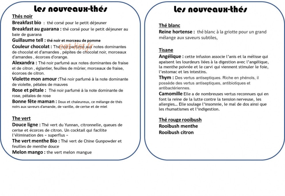 L'Heure du goût-thé — carte page 9